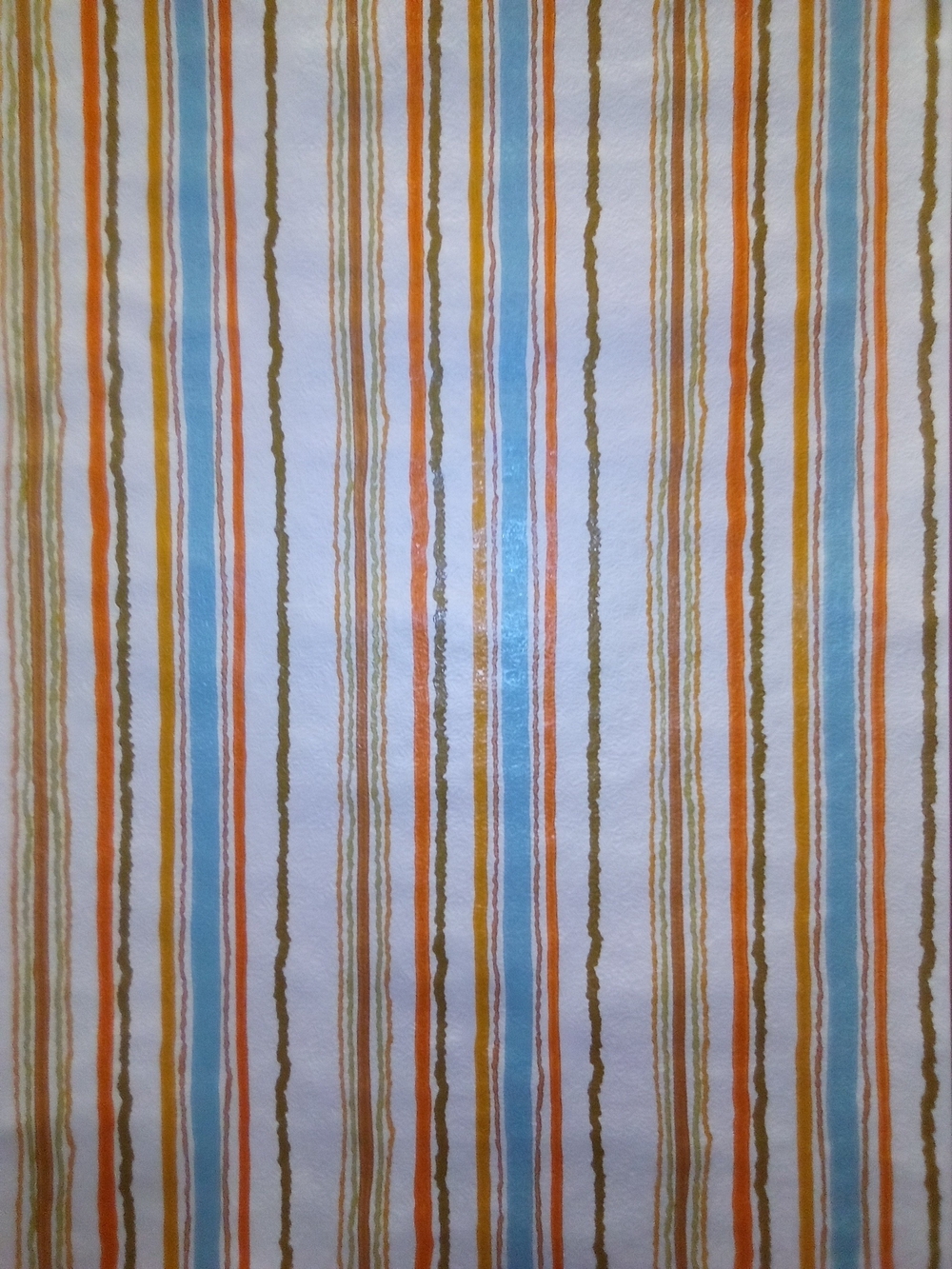 United De Soto Vintage 1970s Striped Motif Wallcovering